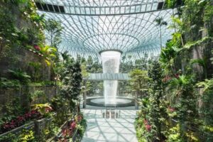 Jewel Changi Rain Vortex