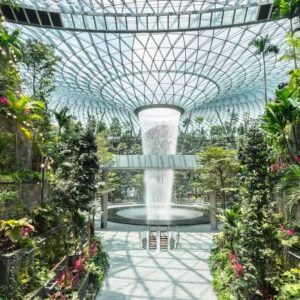 Jewel Changi Rain Vortex